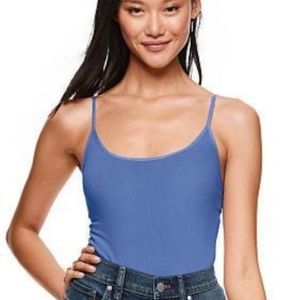 PINK VICTORIA'S SECRET Blue BODYSUIT S NWT
